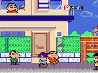 Crayon Shin-chan: Arashi wo Yobu Enji screenshot 3 for Sega Mega Drive
